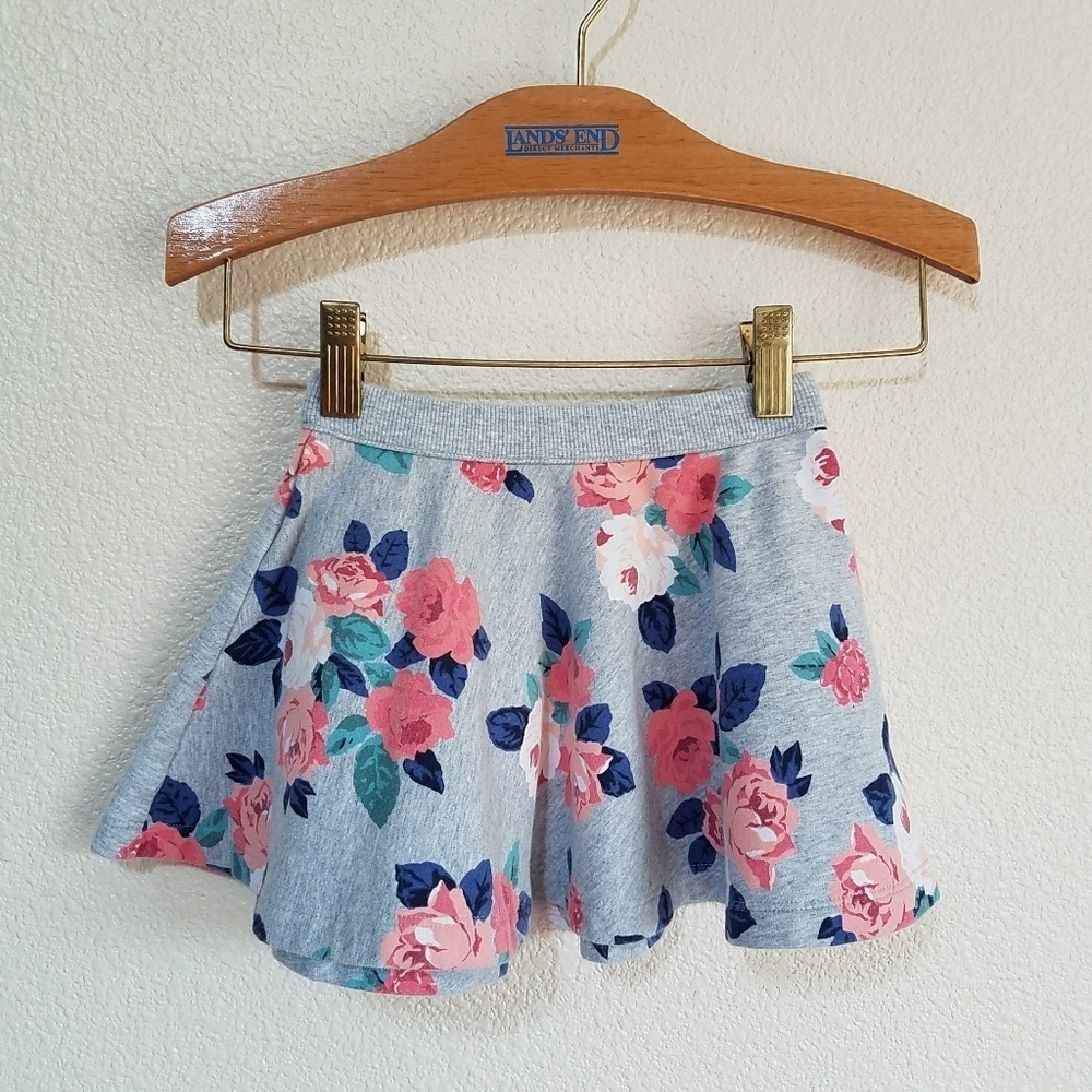 Janie and Jack Floral Girl's Skater Skirt